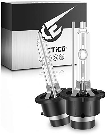 TECTICO D2S Xenon Brenner 35W 6000K Diamond Weiß Extreme Vision mehr Helligkeit 12V Auto HID Scheinwerfer Birne Autolampe Lampe, 2 Stücke