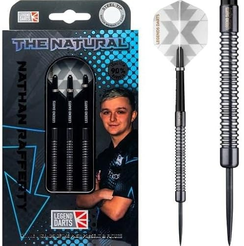 Legend Darts Nathan Rafferty Coated Remachined 90% - Steeldarts 23 Gramm