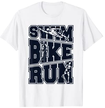 Swim Bike Run Triathlonrad Triathlet Training Triathlon T-Shirt