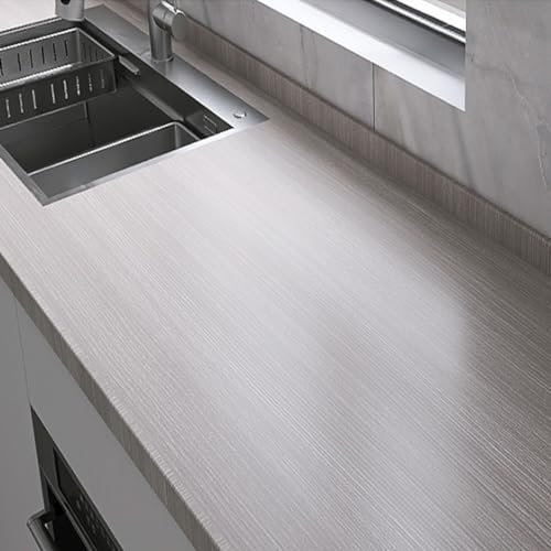 AYGCI Selbstklebende Möbelfolie 60CM×3M Klebefolie Möbel 3D Effekt Holzoptik Tapete Wasserdicht Polyethylen Dekofolie Aufkleber für Wohnzimmer Schlafzimmer Küche Wand Möbel