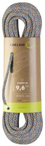 Edelrid Kletterseil Parrot 2R 9,6 mm (dynamisches Sportkletterseil), Größe:60 Meter