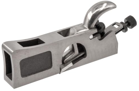 Faithfull 3-in-1 Shoulder, Bullnose & Chisel Rebate Plane | Cast Iron Multi-Function Hand Plane with Accurately Ground Base for Joinery, Trimming & Corner Work