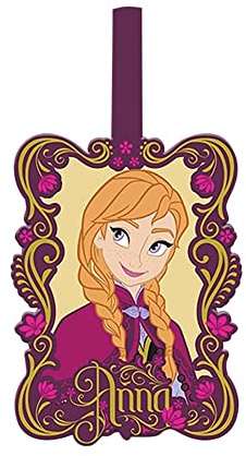 Disney - Etichetta per bagagli, multicolore, 10 x 18 cm