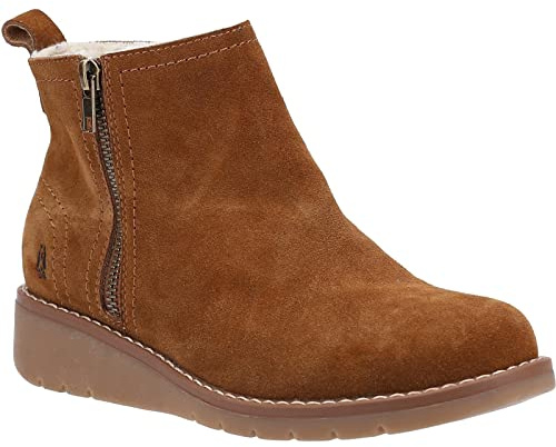 Hush Puppies Female Libby Boot, Tan, 6