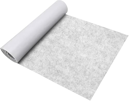 LOMUG Fieltro autoadhesivo, 50x150cm Fieltro adhesivo autoadhesivo, Tela de tapizado de fieltro, Material en rollo de tela de fieltro autoadhesivo, Revestimiento interior Fieltro para manualidades