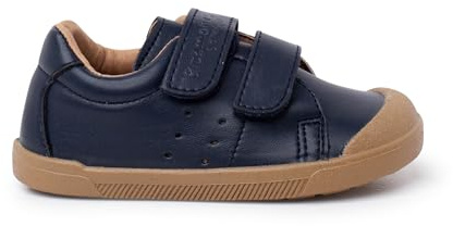 Pisamonas Baskets Souples Barefoot Cuir Végan Taille 22 Couleur Bleu Marine