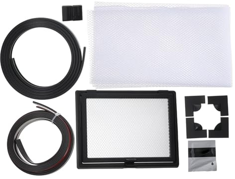 FELTECHELECTR Tapa magnética para Acuario - Tapa de Malla para terrario - Cubierta Superior de Malla para Peces - para terrario 60x30cm/24 x12