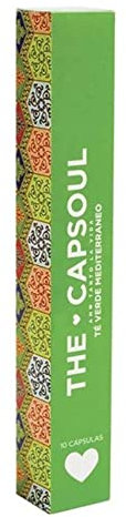 Alimentation - Capsules The Capsoul méditerranéen Thé vert (6 x 10 uds)