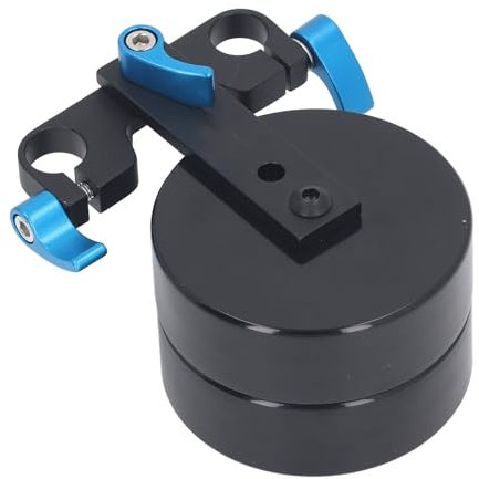 Camera Counter Weight Set 2x2.2lbs Universal Shoulder Mount Rig Counterweight for Balancing Fits 15mm Rods