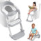 Potty Training Toilet Seat, Upgrade 3 in 1 Toddler Toilet Seat and Steps Stool for Boys Girls, Non-Slip Splash Guard KidsToilet Seat with Ladder, Adjustable Child Toilet Training in Bathroom