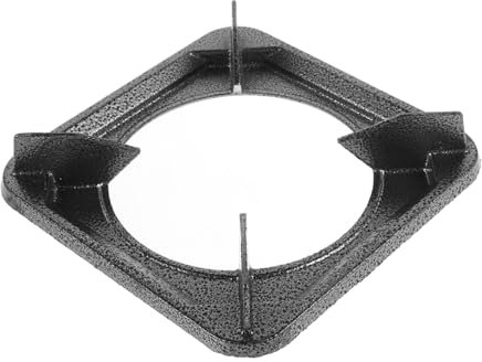 UKCOCO Support de Poêle Antidérapant en Fonte pour Cuisinière à Gaz Adaptateur de Brûleur Wok Compatible Petites Casseroles et Poêles Accessoire Cuisine Pratique