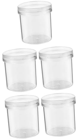 COSMEVIVI 5 Piezas Taza De Observación De Insectos y Contenedor Caja De para Estudiantes y Exteriores para Experimentos Científicos y Observación De Insectos