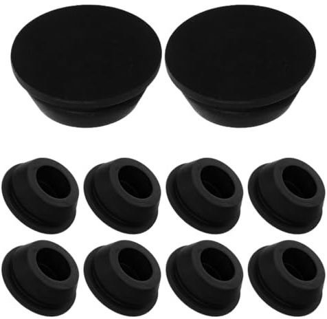 HOMOCONO 10 Bouchons De Drainage En Caoutchouc 26Mm Pour Climatisation ÉTanches Installation Facile Pour PréVenir Fuite D'Eau ExtéRieur Air Conditionné