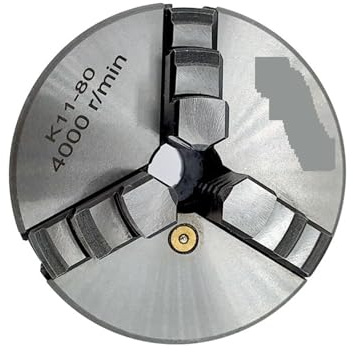 Plato de Torno, K11-80 Portabrocas autocentrante de 3 mordazas for uso en torno metal