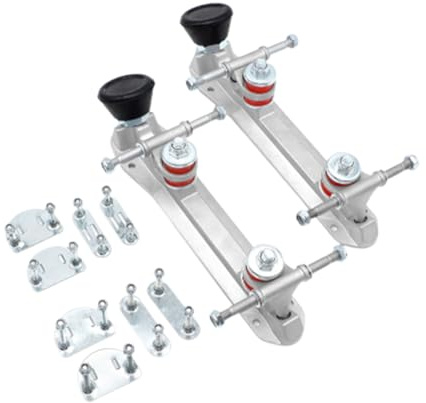 Generico pour Patins à roulettes - Base de Conversion à Deux rangées de 27 cm, Plate-Forme en léger | Adaptateur pour Chaussures modulaire pour Voyage intérieur extérieur Famille Femmes Hommes