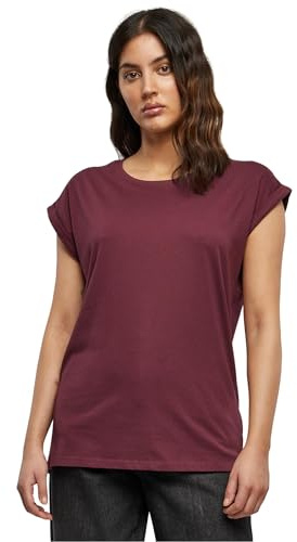 Urban Classics dam Ladies Extended Shoulders Tee T-tröja (1-pack)