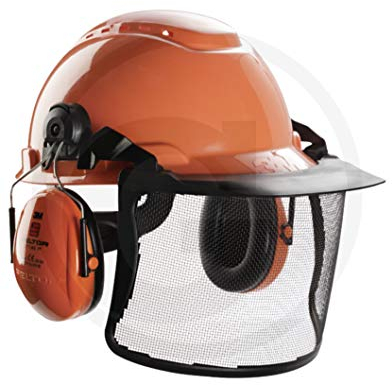 Combinaison de casque forestier GRANIT Comfort conçue par 3M