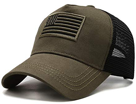 Eicimikto Baseball Kappe Frauen Männer Usa Flag Mesh Baseball Cap Mode Männlich Weiblich Breathable Snapback Hüte Unisex Trucker Hats Cap Neu Verstellbar Grün