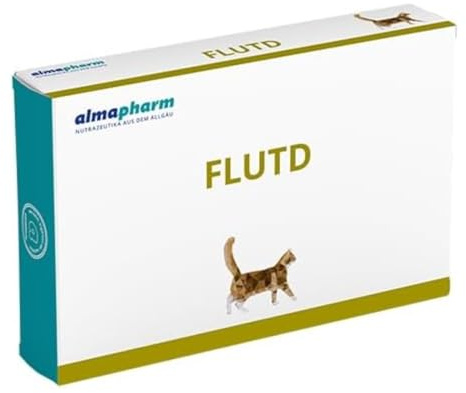 almapharm Flutd | 72 Tabletten | Ergänzungsfuttermittel für Katzen | Unterstützende Vitalstoffe für eine Starke Harnblase