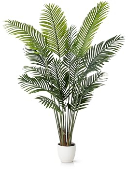 PASCH® Areca Kunstpalme groß (160cm) - Naturgetreu & Langlebig | Realistische Kunstpflanzen groß | Künstliche Pflanzen groß | Palme künstlich | Künstliche Palme für EIN natürliches Ambiente