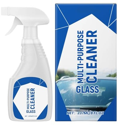 Remover De La Película De Del Parabrisas - Spray De Esmalte De Vidrio De 237 Ml | Limpiador De Ventanas Hidrófobas Para Automóvil Automotriz | Recubrimiento De Tratamiento De Lentes De Ducha De