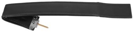 PAMINGONO Sangle de Basse pour Accordéon Gaucher en Cuir Ceinture Réglable 56 CM Minimum Accessoire Accordéon Main Gauche Compatible 120 Basses Solide et Confortable