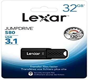 Lexar Jumpdrive S80 32 GB, USB 3.1 LJDS080032G-BNBNG bunt