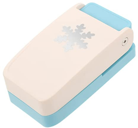 Lurrose Kinderwerkzeuge Prägemaschine leder locher werkzeug Papierstanzer für Scrapbooking DIY Locher Handwerkskunst Punsch Mini Kunsthandwerk Kompressor Sammelalbum Kind schlagen Plastik