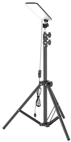 Luce LED da Campo | Luci Lavoro a LED con Treppiede - Lampada Lavoro ad Alta Luminosità per Notturna Manutenzione Trekking Barbecue Spiaggia