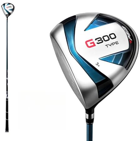Vänster/högerhänt #1 W/3 W/5 W golfdriver Fairway golfklubba, träljus R/S grafitskaft för män och kvinnor utomhussport