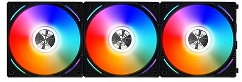 Lian Li UNI Fan AL120 Boitier PC Ventilateur 12 cm Noir 3 pièce(s)