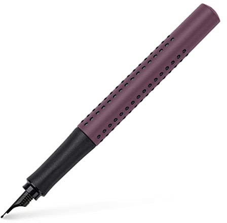 Faber-Castell 140867 - Füller Grip Edition, berry, Federbreite M, 1 Stück