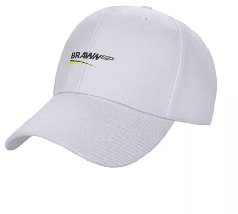 Logo Brawn GP F1 T Shirt Classique Casquette de Baseball Nouveauté Chapeau Chapeau de Golf Homme Casque de sécurité Femme Homme