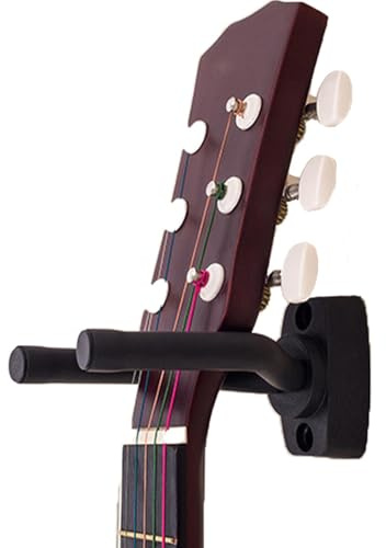 Gitarrväggfäste - Gitarrväggfäste med gummibeläggning