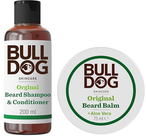 Bulldog Skin Care Beard Shampoo + Beard Balm