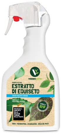 VerdeVivo Estratto di Equiseto Spray Pronto all'Uso Fungicida 100% Naturale