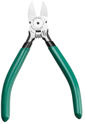 Seitenschneider Klein Elektronik Drahtschneider 133mm Präzisions Zange Ultrascharf Drahtzange für Schmuck, Basteln, Kabelbinder