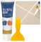 YUYUE-YY Tile Grout Repair, Bath Repair Kit White,Grout Paint White,Bathroom Grout,Grout Pen Cream,Bathroom Grout, Cream Grout, Grout Reviver White For Bathrooms Kitchen Floor Tile, Wall Lines (1PCS)