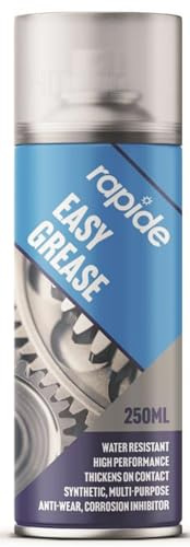 Easy Grease Spray 250ml – High-Performance, Water-Resistant Synthetic Lubricant for Reducing Wear & Preventing Corrosion | Ideal for Hinges, Sliding Doors, Bikes & Tools