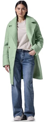 Street One Studio Damen F101211 Mantel in Wolloptik, Light Mint Green, 42