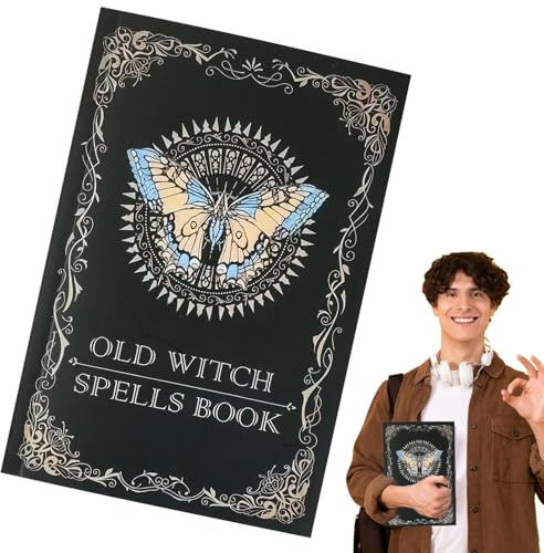 Magisk bok – Guide, ockulta ritualer och magi Grimoire | Hardcover – trolleribok, Pagan Book of Shadows, häxerikollektion, Mystic Magick Manual för nybörjare