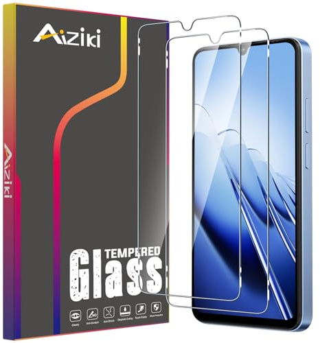 Aiziki Glass Screen Protector For Blackview Wave 10 Tempered Glass Film, Impact-Protection, Anti-Shatter, Anti-Scratch, HD Clear, Bubble Free, [2 Pack] Screen Protectors Blackview Wave 10