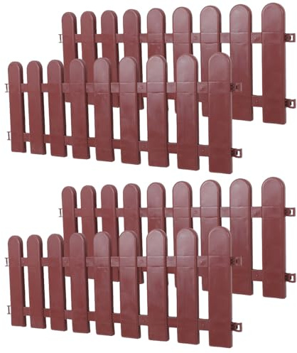 Hemobllo Recinto Cani in Pvc 4 Pezzi per Rettili e Lucertole, Facile da Montare, Ampio; per Giardino, Prato e Cortile come Recinzione per Tartaruga di Terra