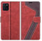 MOBESV Coque pour Samsung Galaxy Note 10 Lite, Housse en Cuir Magnétique Fonction Stand Étui pour Samsung Galaxy Note 10 Lite, Élégant Rouge