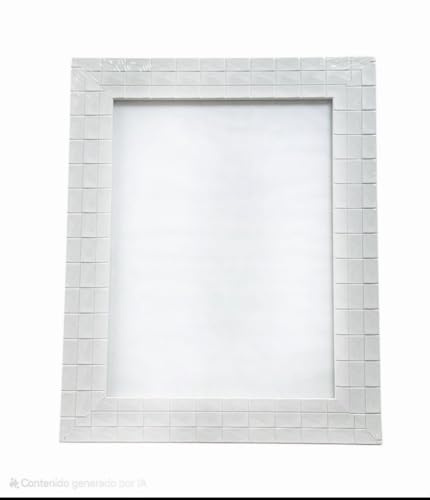 Genérico Marco Para Fotos Blanco Ideal Para Mesa Escritorio Y Pared Marcos Para Tu Decoración Del Hogar Y La Oficina En Varios Tamaños (Blanco Roto, 15x20)