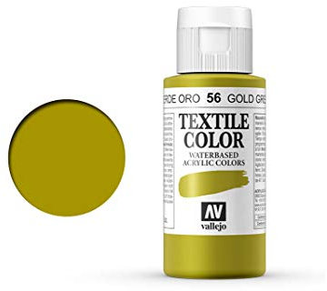 Textilfarbe Vallejo Textile Color 40056 Gold Green (60ml)