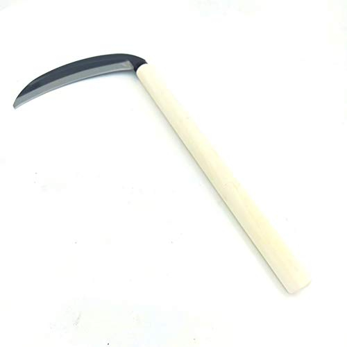 SOFIALXC Hierba Hoz Guadaña Mano para La Herramienta De Jardín Deshierbe