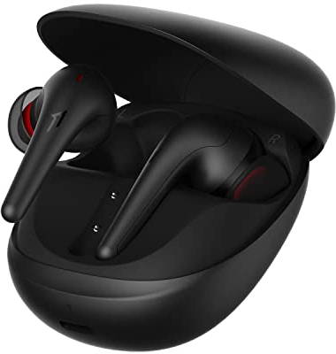 1MORE Aero Bluetooth Kopfhörer Kabellos mit Räumlichem Audio, 42dB Adaptive Aktive Geräuschunterdrückung, Benutzerdefinierte EQ, 10mm Treiber, 6 Mikrofone, 28H Spielzeit, kabelloses Laden