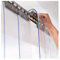 PVC Lamellenvorhang Streifenvorhang, Industrievorhang Lamellen Transparent PVC-Streifenvorhangset für Kühlraums, Lagertür Türs zimmer lamellenvorhang( Color : 1.6mm , Size : 35.4x78.7in/90x200cm)