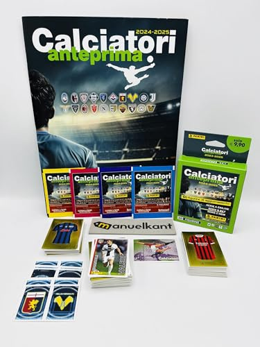 manuelkant Calciatori ANTEPRIMA 2024 2025 Album figurine + Set Completo + Supernove + Aggiornamenti Panini